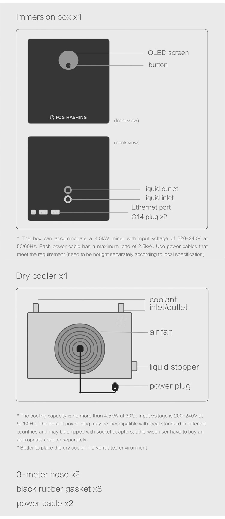 OEM Service Dry Type Heat Exchanger Cooler Heat Exchanger Cooler with Liquid Immersion Cooling System